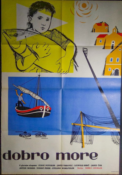 Dobro morje (1958) poster