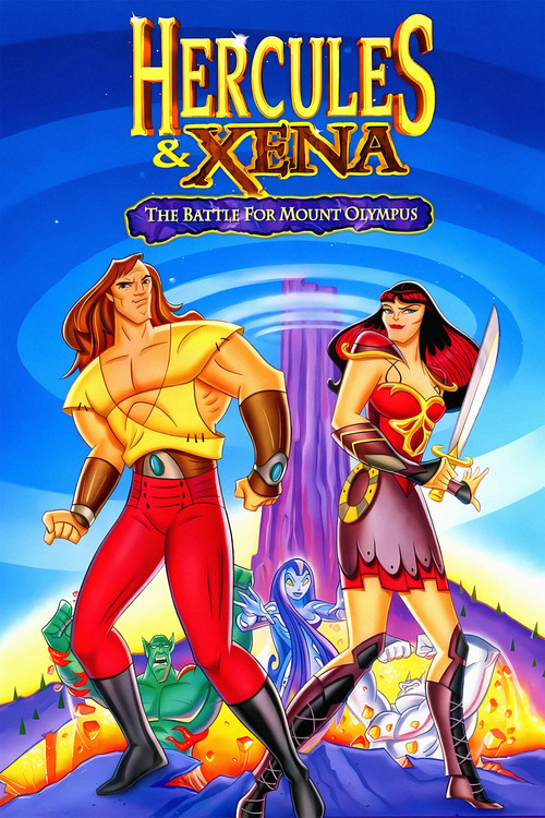 Hercules and Xena - The Animated Movie: The Battle for Mount Olympus (1998) poster