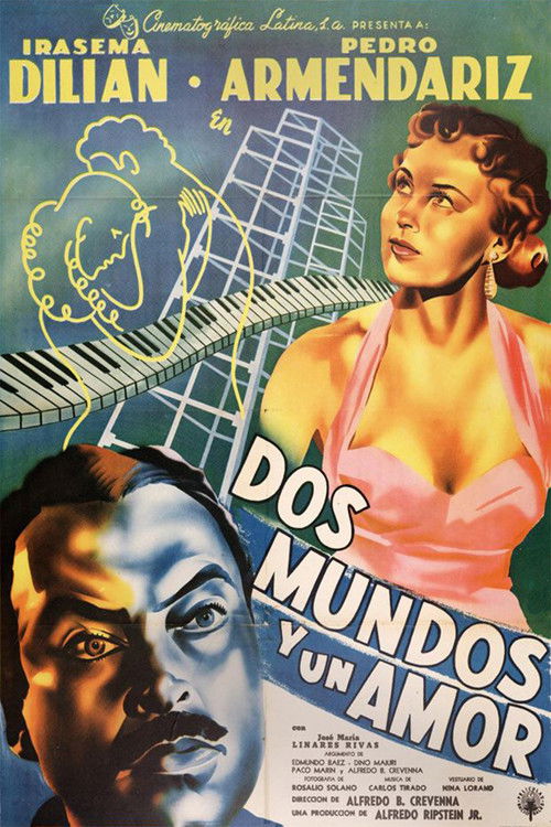 Dos mundos y un amor (1954) poster