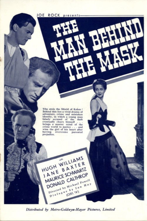 The Man Behind the Mask (1936) poster