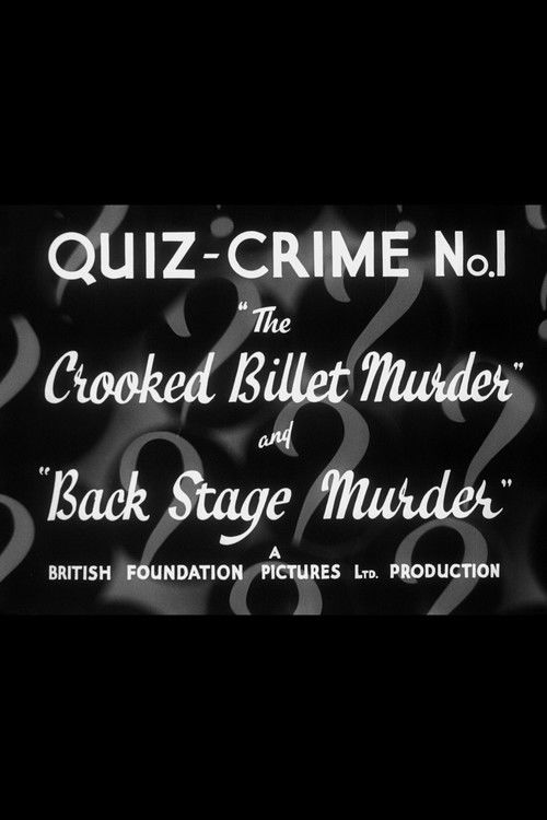 Quiz Crime No. 1 (1943) poster