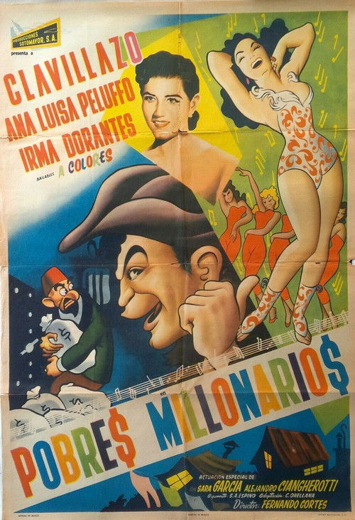 Pobres millonarios (1957) poster