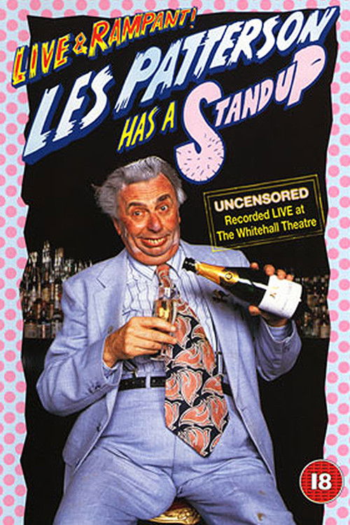 Les Patterson 'Has A Stand Up' - Live & Rampant (1996) poster