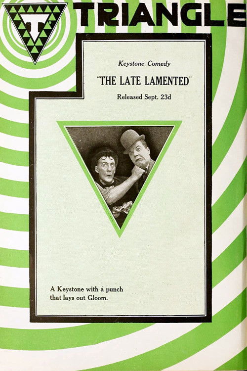 The Late Lamented (1917) poster