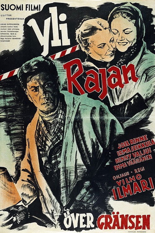 Yli rajan (1942) poster