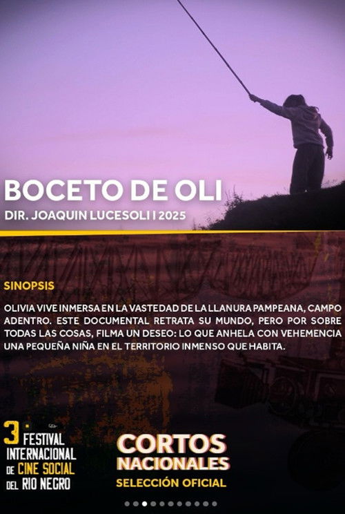 Boceto de oli poster