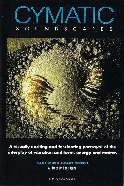Cymatic Soundscapes (1992) poster
