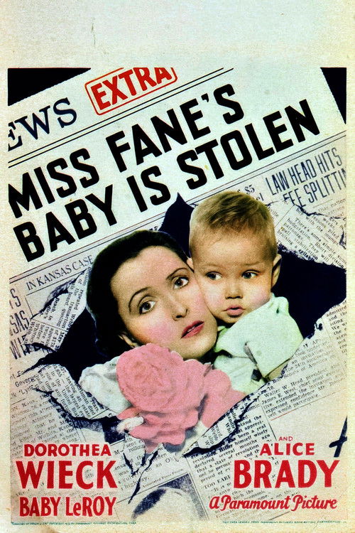 Miss Fane's Baby Is Stolen (1934) poster
