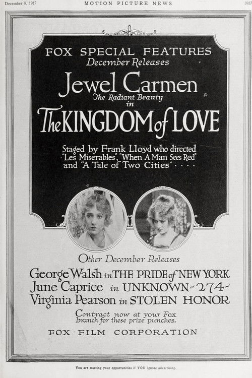 The Kingdom of Love (1917) poster