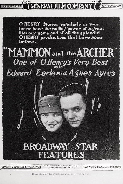 Mammon and the Archer (1918) poster