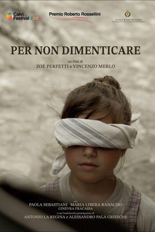 Not to forget (2024) poster