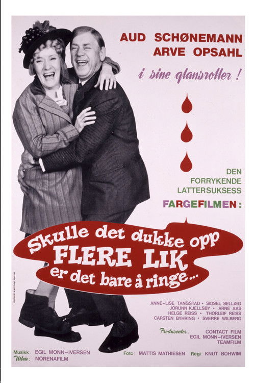 Skulle det dukke opp flere lik, er det bare å ringe... (1970) poster