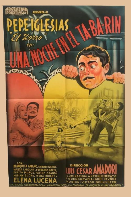 Una noche en el Ta-Ba-Rín (1949) poster