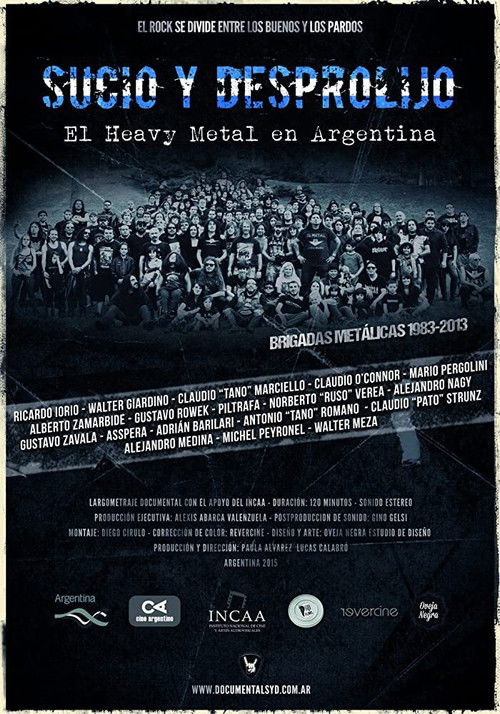 Dirty and Messy: Heavy Metal in Argentina (2015) poster