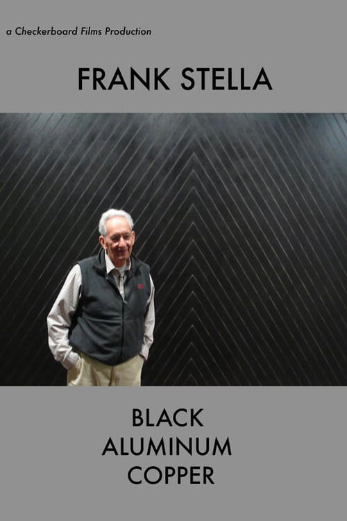 Frank Stella: Black Aluminum Copper (2019) poster