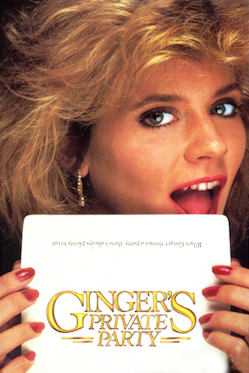 Ginger's Private Party (1985) poster