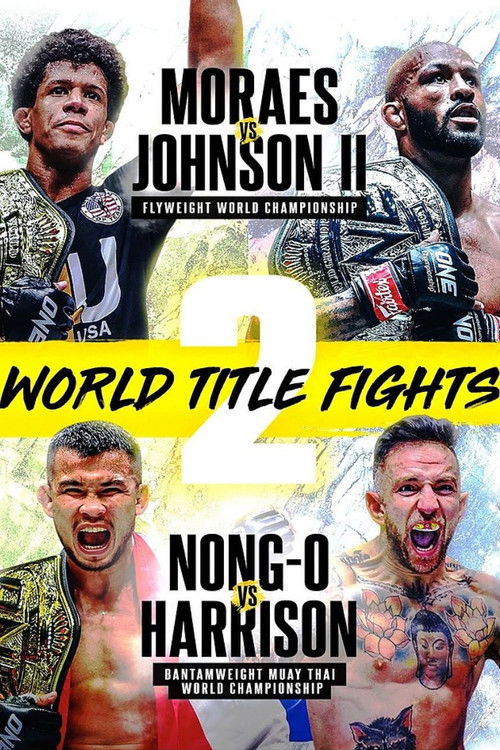 ONE on Prime Video 1: Moraes vs. Johnson II (2022) poster