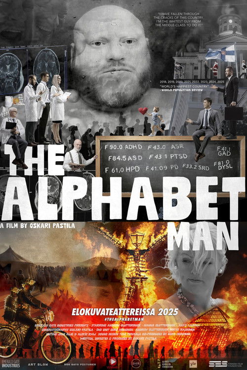 The AlphabetMan (2025) poster