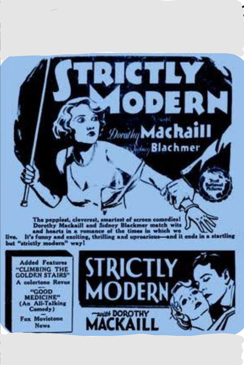 Strictly Modern (1930) poster