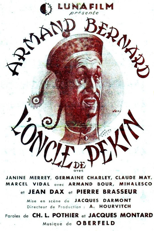 L'Oncle de Pékin (1934) poster