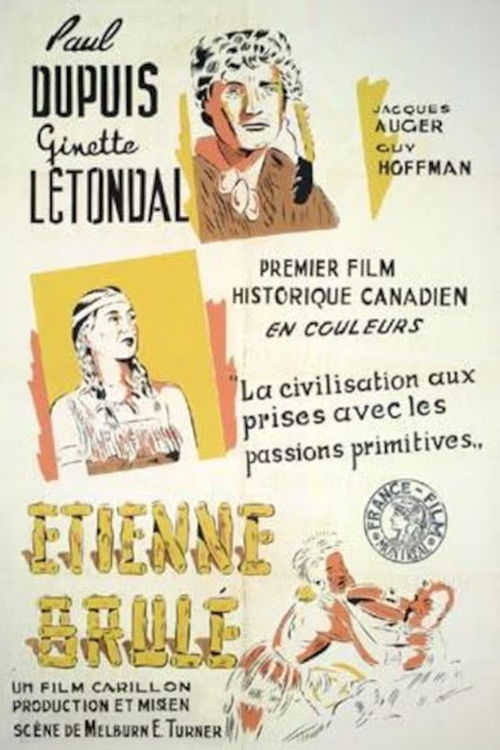 Étienne Brûlé gibier de potence (1952) poster