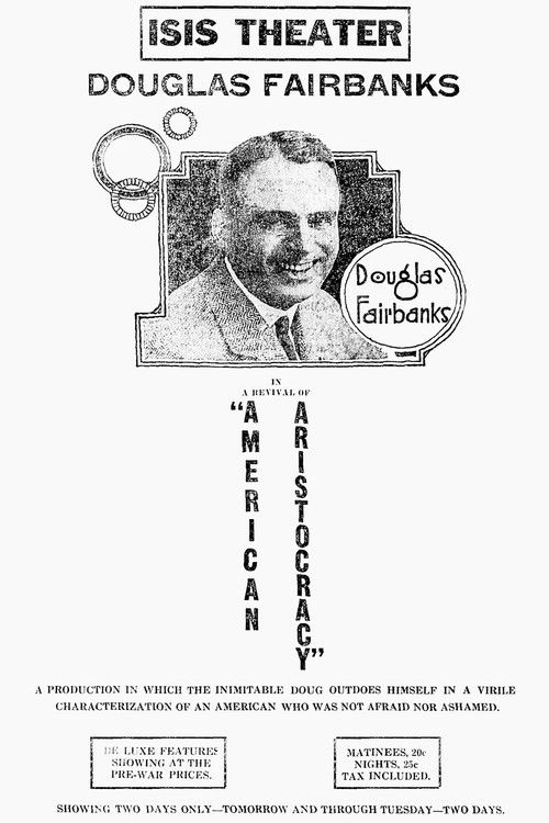 American Aristocracy (1916) poster