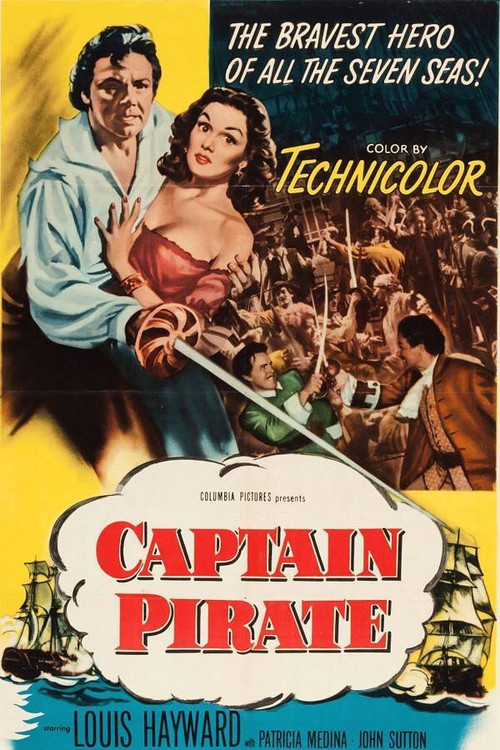 Captain Pirate (1952) poster