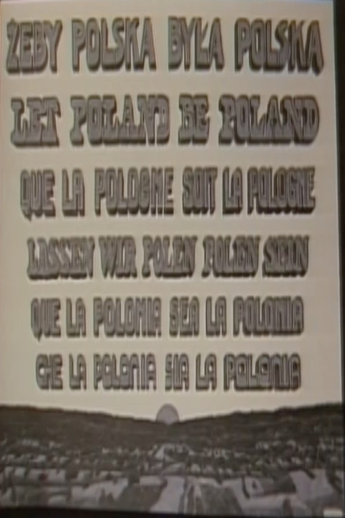 Let Poland Be Poland (1982) poster