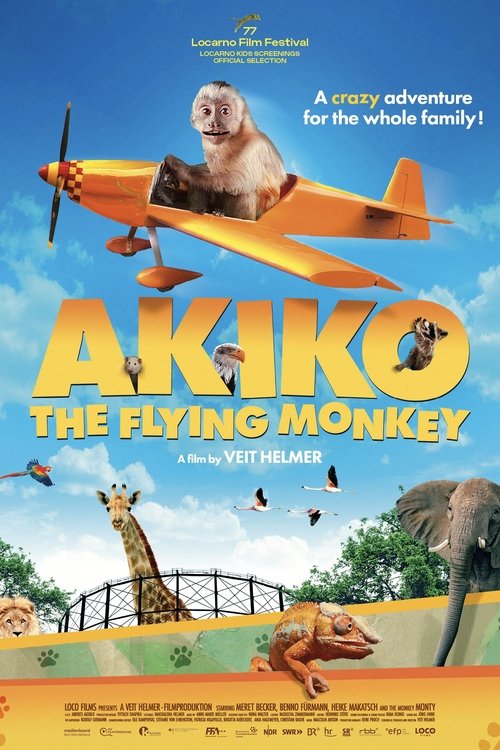 Akiko, der fliegende Affe (2025) poster