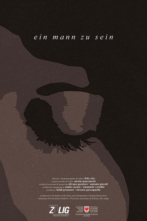 Ein Mann zu sein (2021) poster