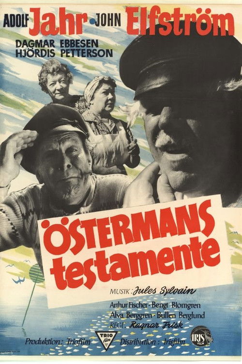 Östermans testamente (1954) poster