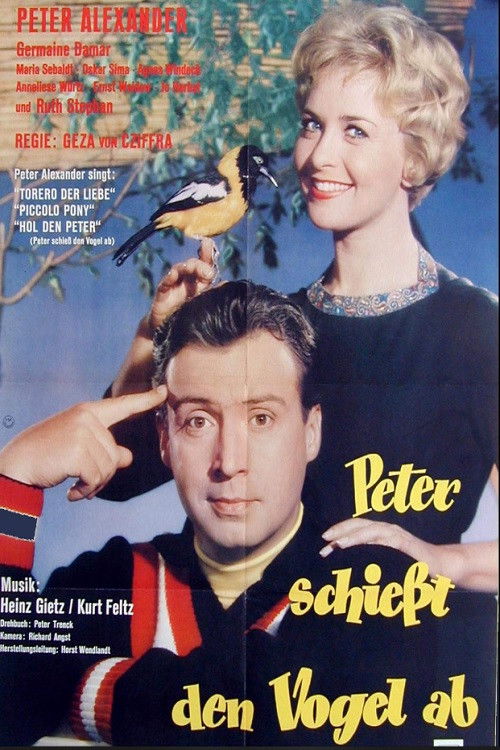 Peter schießt den Vogel ab (1959) poster