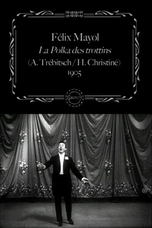 Félix Mayol Performs "The Trottins' Polka" (1905) poster