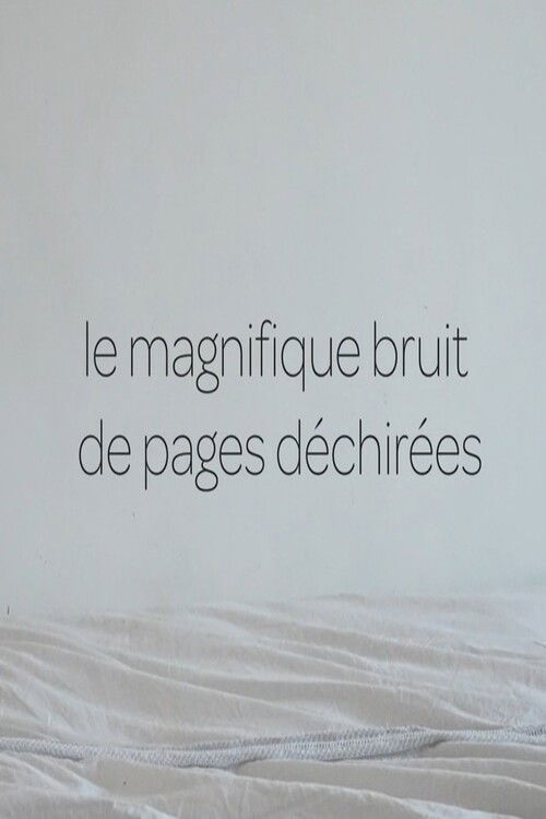 le magnifique bruit de pages déchirées (2023) poster