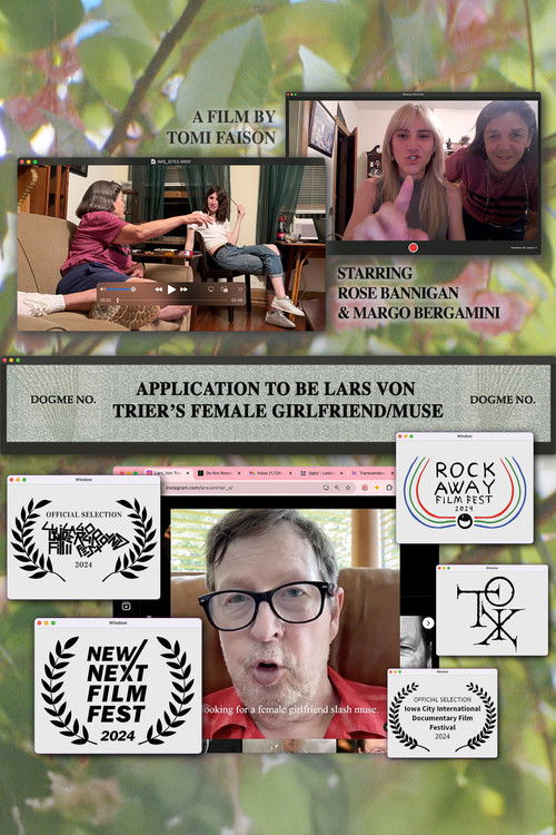 Application To Be Lars Von Trier's "Female Girlfriend/Muse" (2025) poster