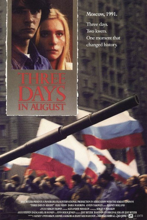 Three Days in August (1992) poster