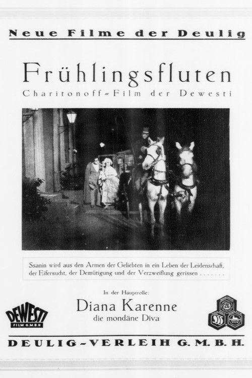 Frühlingsfluten (1924) poster