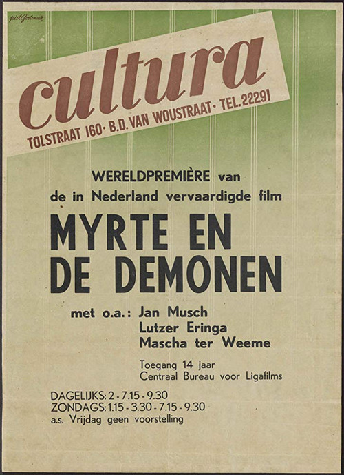 Myrte & The Demons (1950) poster
