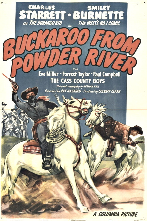 Buckaroo from Powder River (1947) poster
