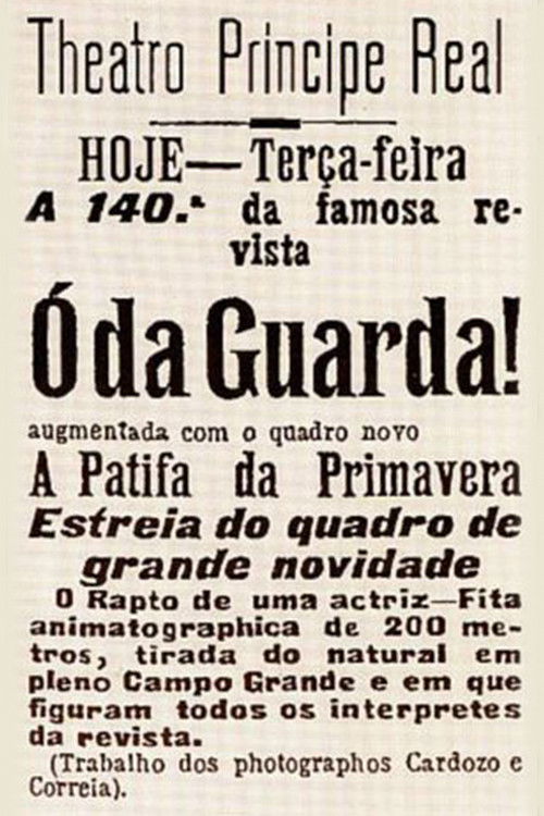 The Abduction of an Actress (1907) poster