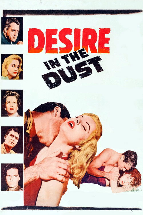 Desire in the Dust (1960) poster