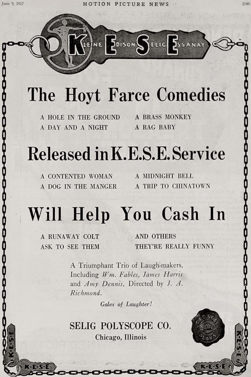 A Trip to Chinatown (1917) poster