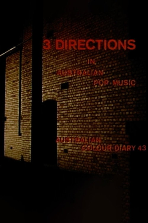 3 Directions in Australian Pop Music (1972) poster