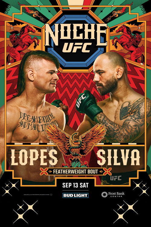 UFC Fight Night 259: Lopes vs. Silva (2025) poster