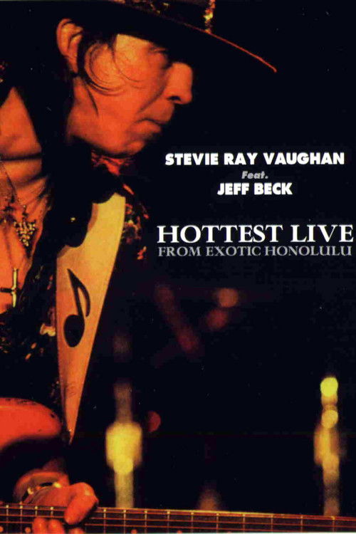 Stevie Ray Vaughan Live In Honolulu - Special Guest Jeff Beck (1984) poster