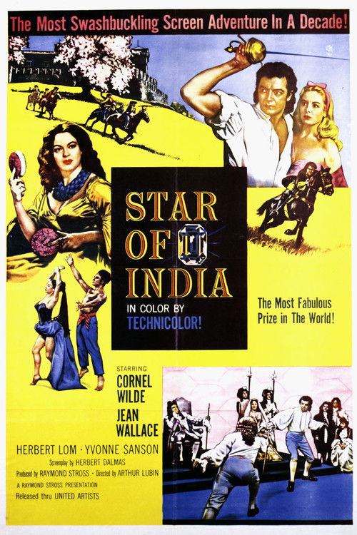 Star of India (1954) poster