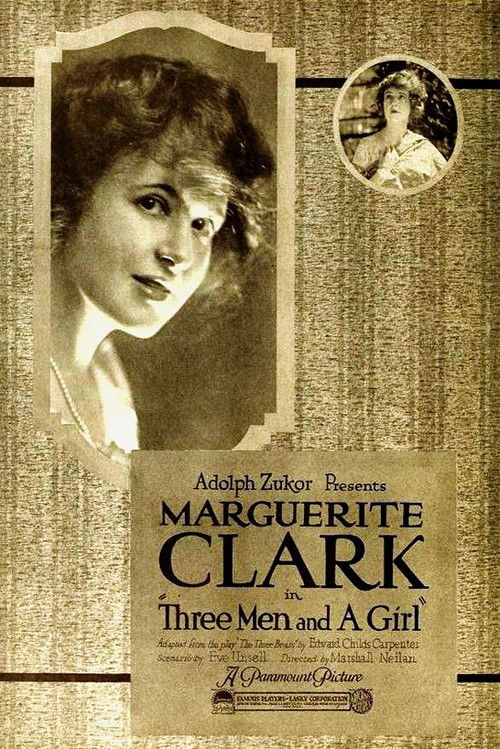 Three Men and a Girl (1919) poster