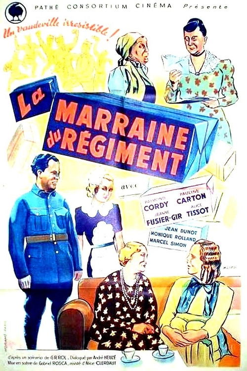 La marraine du régiment (1938) poster