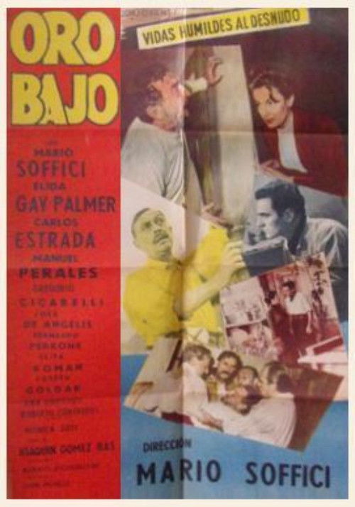 Oro bajo (1956) poster