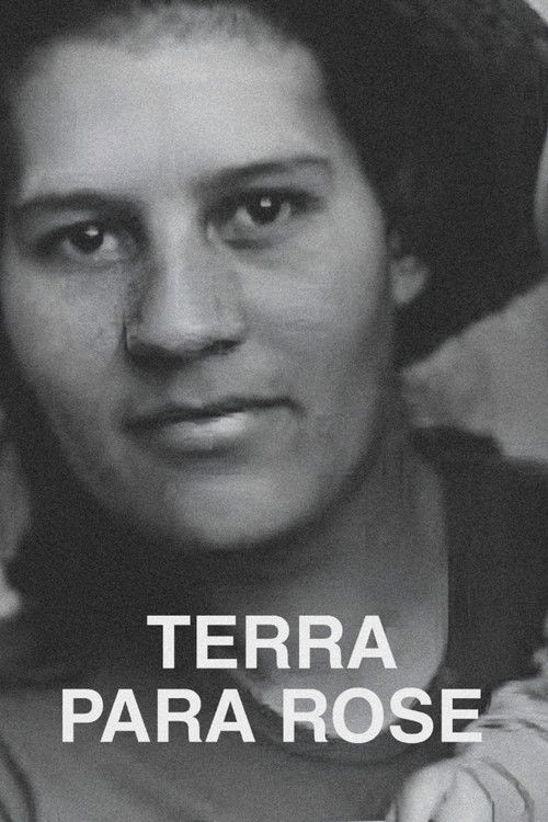 Terra Para Rose (1987) poster
